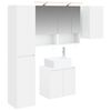 vidaXL Bathroom Cabinet Set 5 pcs White 50 x 14.5 x 70 cm