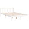 vidaXL Bed Frame without Mattress White 160x200 cm Solid Wood Pine