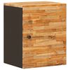 vidaXL Bathroom Hanging Cabinet with Storage Natural 38 x 33 x 48 cm