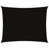 vidaXL Sunshade Sail Oxford Fabric Rectangular 6x8 m Black