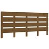 vidaXL Bed Frame without Mattress Brown Solid Wood Pine Small Double