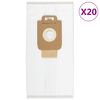 vidaXL Vacuum Cleaner Bags for Nilfisk King 20 pcs
