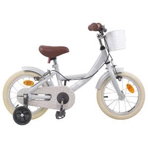 vidaXL Kids Bike 12'' for 2-4 Years Old Light Grey