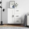 vidaXL Sideboard White 69.5x34x90 cm Engineered Wood