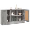 vidaXL Sideboard Grey Sonoma 120x30.5x70 cm Engineered Wood