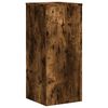 vidaXL Plant Stands 2 pcs Smoked Oak 30x30x70 cm Engineered wood