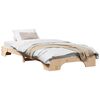 vidaXL Bed Frame Solid Pine Wood 90 x 200 cm Solid pine wood