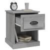 vidaXL Bedside Cabinet Grey Sonoma 39x39x47.5 cm Engineered Wood