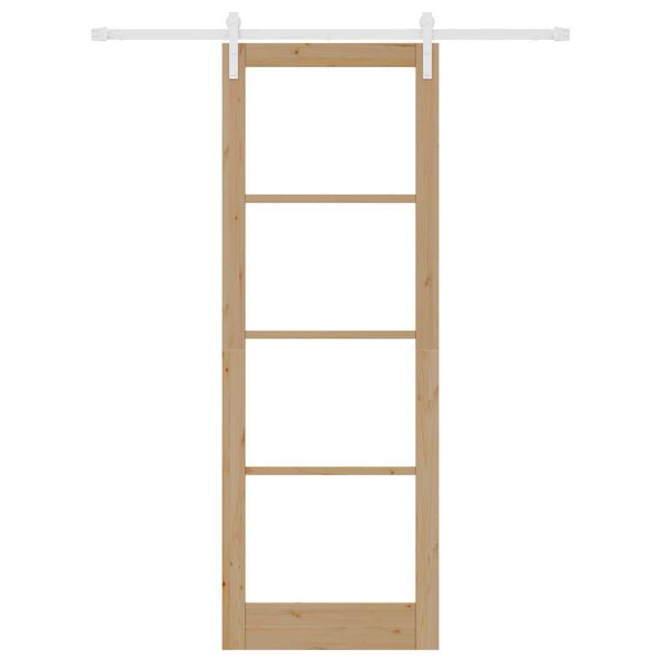 vidaXL Sliding Door ORKDAL Natural 83 x 232 cm