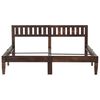 vidaXL Bed Frame without Mattress Solid Mango Wood 160 cm