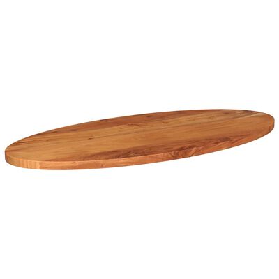 vidaXL Table Top 120x50x2.5 cm Oval Solid Wood Acacia