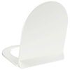 vidaXL Soft-close Toilet Seat with Quick-release Design White