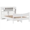 vidaXL Bed Frame without Mattress White 160x200 cm Solid Wood Pine