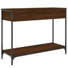 vidaXL Console Table Brown Oak 100x34.5x75 cm Engineered Wood