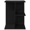 vidaXL Bedside Tables 2 pcs Black Oak 46.5x29x61 cm Engineered Wood