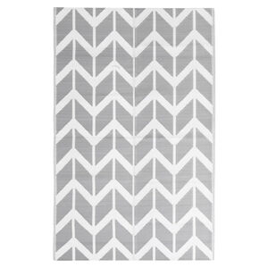 vidaXL Outdoor Rug ARAKIL Grey 160x230 cm PP