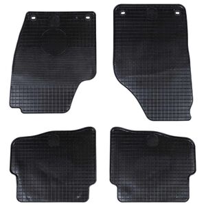 vidaXL Car Mat 4 pcs Black suitable for VW POLO 10 / 01-09 NS Rubber