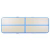 vidaXL Inflatable Gymnastics Mat with Pump 600x100x10 cm PVC Blue