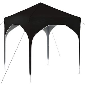 vidaXL Pop-up Party Tent 194 x 194 x 245 cm Black