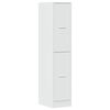 vidaXL Apothecary Cabinet High Gloss White 30x41x144.5 cm Engineered Wood