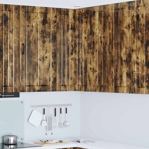 vidaXL Kitchen Cabinet Smoked Oak 57 x 57 x 100 cm Engineered Wood