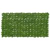 vidaXL Balcony Screen with Leaves Rectangular 200 x 100 cm