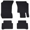 vidaXL Car Mat 4 pcs Black suitable for MERCEDES E 2009-2016 Rubber