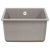 vidaXL Sink Grey 370 x 460 mm 80% Quartz and 20% Resin