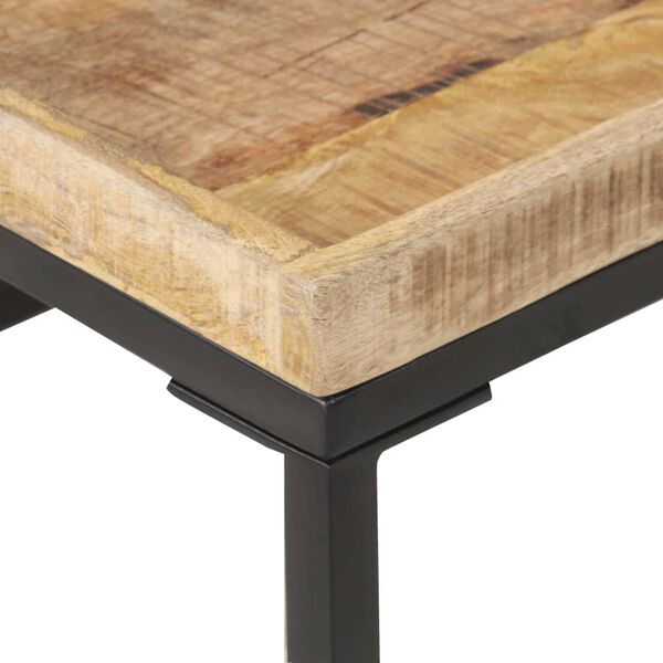 vidaXL Coffee Table 110x60x42 cm Rough Mango Wood