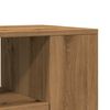 vidaXL TV Cabinet with Wheels Artisan Oak 102x34.5x43 cm Engineered Wood