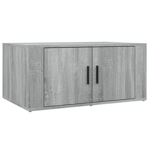 vidaXL Coffee Table Grey Sonoma 80x50x36 cm Engineered Wood