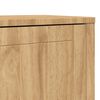 vidaXL Sideboard FLORO Wax Brown 70 x 30 x 70.5 cm Solid Pine Wood