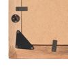 vidaXL Photo Frames 2 pcs 30x40 cm Solid Reclaimed Wood and Glass
