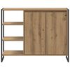 vidaXL Side Cabinet Artisian Oak 96.5 x 30 x 75 cm Engineered Wood