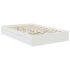 vidaXL Storage Bed with Headboard White 120 x 190 cm Engineered Wood