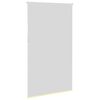vidaXL Roller Blind Blackout Yellow 120x210 cm Fabric Width 116.6 cm Polyester