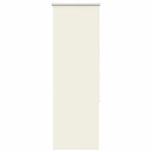 vidaXL Roller Blind Blackout Off White 40x130 cm Fabric Width 35.7 cm