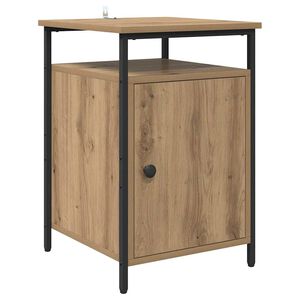 vidaXL Bedside Cabinet Artisan Oak 40 x 42 x 60cm Engineered Wood