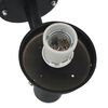 vidaXL Outdoor Wall Light Black 28 x 25 x 38 cm Stainless steel