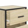 vidaXL Wall-mounted Bedside Cabinet Sonoma Oak 40x31x39.5 cm