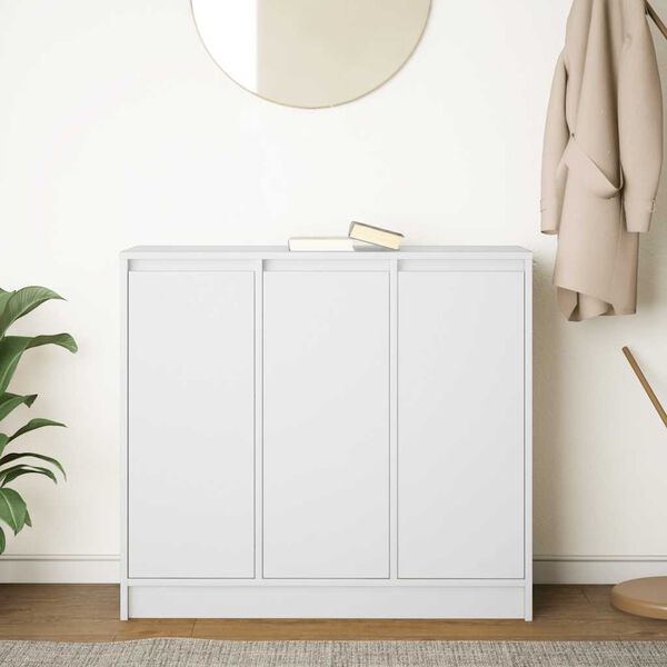 vidaXL Sideboard White 85x34x76 cm Engineered Wood