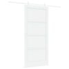 vidaXL Sliding Door 93 x 202 cm Engineered Wood White