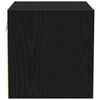 vidaXL TV Cabinet Set Black 30 x 28.5 x 30 cm Engineered Wood