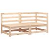 vidaXL Garden Sofa 2-Seater Solid Wood Pine