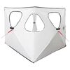 vidaXL Hunting Tent with Roof White Blackout 145 x 145 x 150 cm