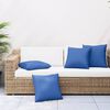 vidaXL Sofa Cushions 4 pcs Royal Blue 40x40 cm Fabric