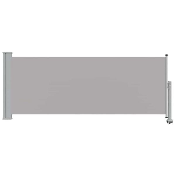 vidaXL Patio Retractable Side Awning 100 x 300 cm Grey