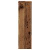 vidaXL Plant Stand 2pcs Old Wood 17x17x60 cm Engineered Wood