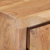 vidaXL Sideboard 60x36x76 cm Solid Acacia Wood with Live Edges