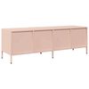 vidaXL TV Cabinet Pink 135x39x43.5 cm Cold-rolled Steel